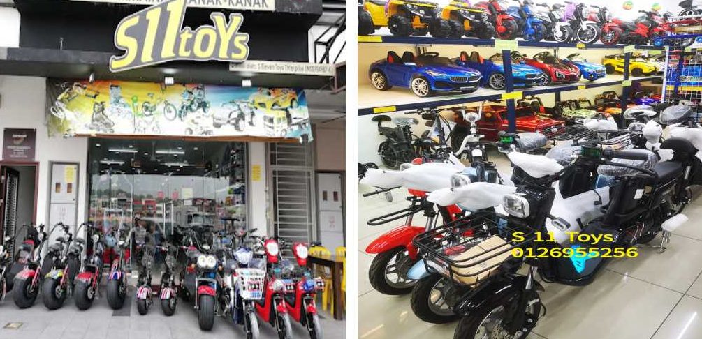 kedai basikal dan toys dgateh seremban