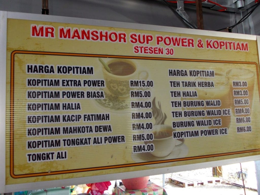 mr manshor kopitiam power