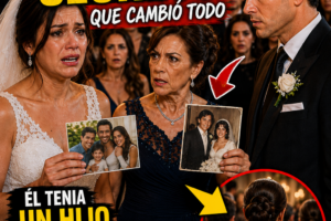 Su suegra detuvo la boda y reveló que el novio tenía un hijo con una mujer presente entre los invitados