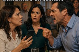 Su esposo la humilló delante de todos, pero ella llevaba meses guardando un secreto
