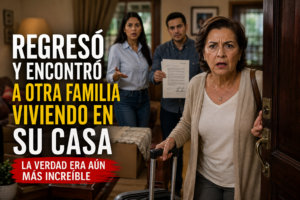 Regresó de viaje y encontró a otra familia viviendo en su casa: la verdad era aún más increíble