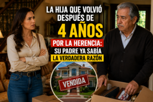 La hija que volvió después de cuatro años por la herencia: su padre ya sabía la verdadera razón
